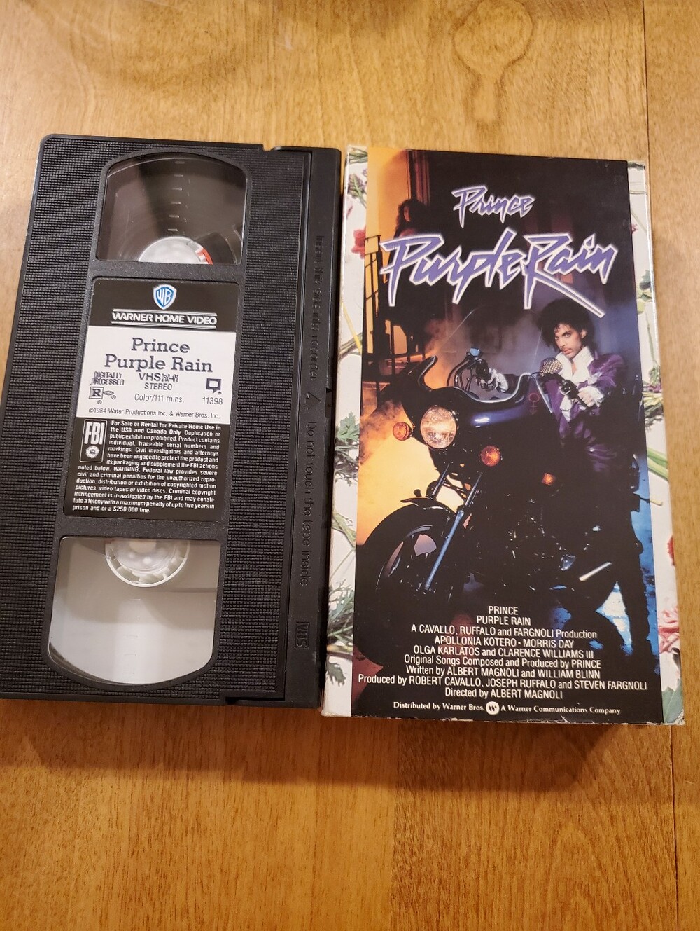 Prince Purple Rain VHS Original No Barcode